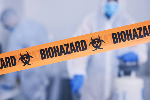 Professional Biohazard technician working in Hopatcong, NJ